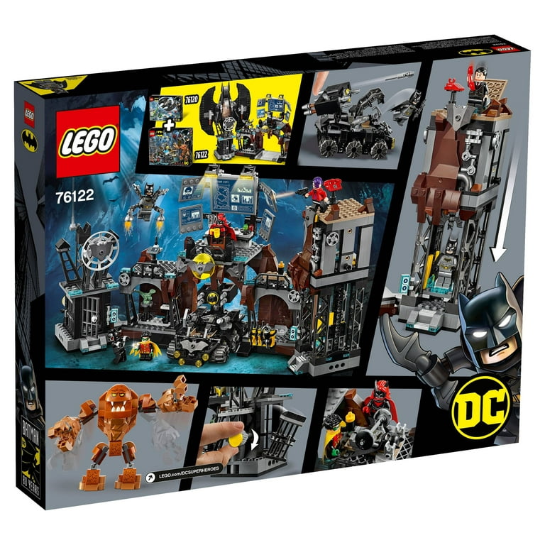 LEGO Super Heroes Batcave Clayface Invasion 76122 Batman DC Toy Building  Kit 