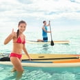 thumbnail image 3 of Gymax 11ft Inflatable Stand-Up Paddle Board Non-Slip Deck Surfboard w/ Hand Pump, 3 of 10