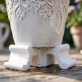 thumbnail image 4 of 3-Piece Invisible Flower Pot Feet, Durable Plastic Planter Risers with Drainage Support for Indoor Outdoor Pots, Patio Garden Balcony Floor and Deck Protection, 4 of 6