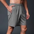 thumbnail image 2 of Mlzmgr Gym Shorts for Men 9 Inch Inseam Breathable Spandex Stretchy Shorts Outdoor Running Moisture Wicking Shorts, 2 of 8