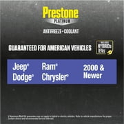 Prestone Platinum American Purple Antifreeze and Coolant 1 Gallon Prediluted
