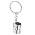 thumbnail image 4 of IDEANATEGRATE Coffee Frothing Cup Keychain 1Pcs Mini Latte Art Pitcher Metal for Women Travel, 4 of 8