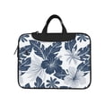 thumbnail image 2 of YFYANG 15.6 inch Universal Laptop Bag Oxford Cloth Laptop Sleeve, Multi-functional Blue Botanical Flowers Notebook Computer Messenger Bag Handbag, 2 of 8