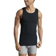 thumbnail image 6 of Fruit of the Loom Men's Tank Top Undershirts, Soft Ribbed A-Shirts, Multipacks, Sizes S-3XL, 6 of 9