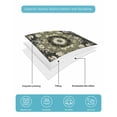 thumbnail image 5 of Vintage Green King Size Down Alternative Comforter, Lightweight Comforter Quilt Bedding Set with Pillow Shams Southwestern Geometric Abstract Art All Seasons Bed Comforter Duvet Insert 96"x106", 5 of 7
