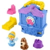 Disney Princess Cinderella On-the-Go Playset for Toddler Pretend Play, 2 Figures