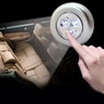 thumbnail image 2 of Sidaley 3 LED alimentado por de luz nocturna inalámbrica Stick Touch Push Security Closet Gabinete Coche Cocina Lámpara de pared Bombillas para automóviles PC 1, 2 of 6