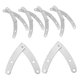 thumbnail image 5 of FESTFENDS 10Ud Bisagra De Apoyo Para Uso En Gabinetes Muebles Y Cajas Color Plata, 5 of 8