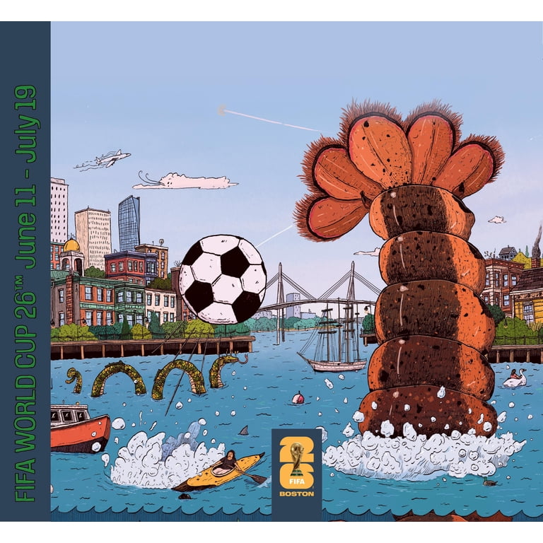 Official FIFA World Cup 26 Drib Insulated Water Bottle – Boston