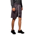 thumbnail image 2 of Lappel Men's Pinstripe Baseball Training Shorts with Pockets College Sports Team Uniforms Size up to 3XL Active Sportswear Made in USA, 2 of 4