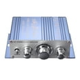 thumbnail image 1 of HY2001 Mini Car Amplifier Motorcycle Home Boat Auto Stereo Audio Amplifier 2 Channel Digital Hi-Fi Amp Support CD DVD MP3 Input ,High Sound, 1 of 6