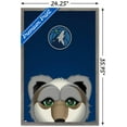 thumbnail image 3 of NBA Minnesota Timberwolves - S. Preston Mascot Crunch 23 Wall Poster, 22.375" x 34" Framed, 3 of 6