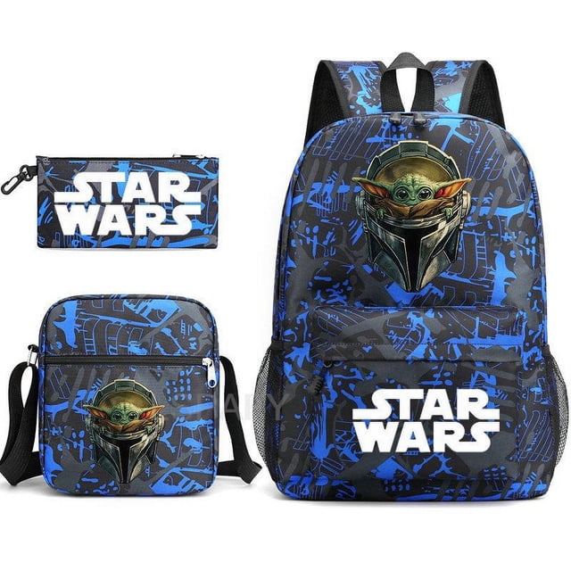 Three-piece Bag, Cartoon Peripheral Printed Backpack, Student Satchel Pencil Case, Can Be Customized-ZJKDGJKJ