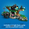 thumbnail image 6 of LEGO City Jungle Explorer Helicopter at Base Camp Building Toy, Adventure Gift for Kids Ages 8 and up, 60437, 6 of 7