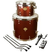 Sawtooth Command Series Extension Tom Pack - Includes: 9" Tom & 16" Floor Tom, Red Streak