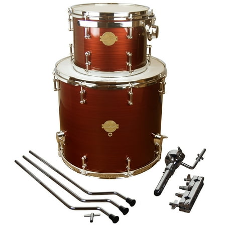 Sawtooth Command Series Extension Tom Pack - Includes: 9" Tom & 16" Floor Tom, Red Streak