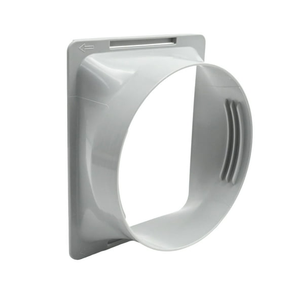5.9 inch Universal Portable Air Conditioner Exhaust Connector, Square & Round Port AC Extension Adapter, Mobile AC Unit Tube Coupler