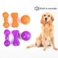 thumbnail image 2 of UDIYO 2 piezas de pelota para cachorros y perros, con forma de barra, resistente a mordeduras, juguete para masticar, 2 of 7