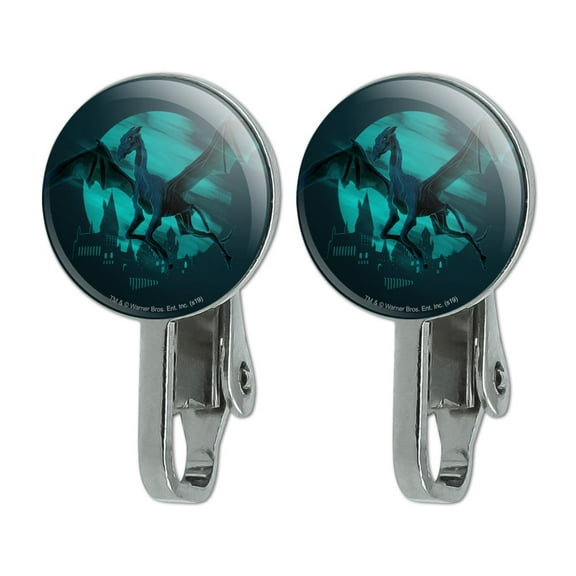 Harry Potter Thestral Novelty Clip-On Stud Earrings