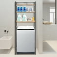 thumbnail image 6 of Laundry Room Storage Organizer, Over The Washer and Dryer Storage Shelves Laundry Room Drying Rack and Space Saver, Hold 33 lb, 6 of 12