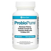 ProbioPure – Powerful Probiotic and Prebiotic with Patented Ingredients. Promotes Digestive and Colon Health, While Improving Immune function.