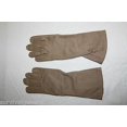 thumbnail image 3 of Military Style Pilot Nomex Flight Gloves Tan/Sand Fire Resistant Leather 12 XX Large, 3 of 4