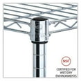 thumbnail image 6 of Alera Industrial Wire Shelving Extra Wire Shelves, 48w x 18d, Silver, 2 Shelves/Carton -ALESW584818SR, 6 of 7