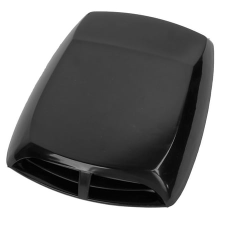 - Universal Car Air Flow Intake Scoop Turbo Bonnet Vent Cover Hood Black