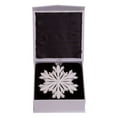 thumbnail image 2 of Kurt Adler 4-Inch Elegant Snowflake Ornament with Swarovski Elements, 2 of 5