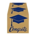 thumbnail image 2 of Paseador de mesa de graduación, decoraciones para la mesa de fiesta de la promoción de 2026 Enhorabuena al graduado Decoración desechable de plástico para mesas de postres y buffet, 2 of 6