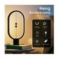 thumbnail image 3 of Lámpara con interruptor de bola magnética única, iluminación ambiental para decoración de oficina en casa, artesanía exquisita, lámpara de equilibrio con interruptor de aire de medio suministro de, 3 of 5