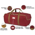 thumbnail image 3 of Covermates Keepsakes Garland Duffle Bag - Durable Polyester, Reinforced Handles, Fits up to 25 Foot Garland Depending on Thickness - Holiday Storage, Red, 3 of 9