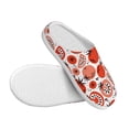 thumbnail image 3 of KLL Hand Drawn Tomatoes Pattern Adult Unisex Cozy Slippers,Fuzzy Slip-on Slippers TPR Sole Slippers Comfort Plush Home Footwear for Indoor & Outdoor-13, 3 of 7
