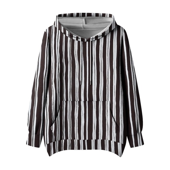 successthop Hoodie Women Plus Size Loose Long Sleeve Hoodie Drawstring Tops Heavyweight Floral Streetwear with Pockets