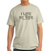 CafePress - Love My Wife Golf T-Shirt - Light T-Shirt - CP