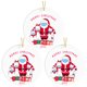 thumbnail image 1 of Personalice los ornamentos colgantes de los adornos formados para la decoración de la Navidad Wmkox8yii fhajkh2024, 1 of 2