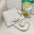 thumbnail image 3 of Bolsa bandolera para mujer Nylon duradero de alta capacidad para el ocio diario (blanco) Ndcxsfigh Para Estrenar, 3 of 9