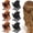 MIX, variant on Meng Mini Hair Claw Clips, 1.4 IN Small 3-Tooth Jaw Barrettes, Non-Slip Ponytail Holders for Women Bangs Broken Hair