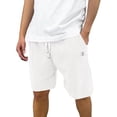 thumbnail image 2 of Domuza Corduroy Shorts for Men Casual Elastic Waist Drawstring Shorts for Men with Pockets White XL, 2 of 4