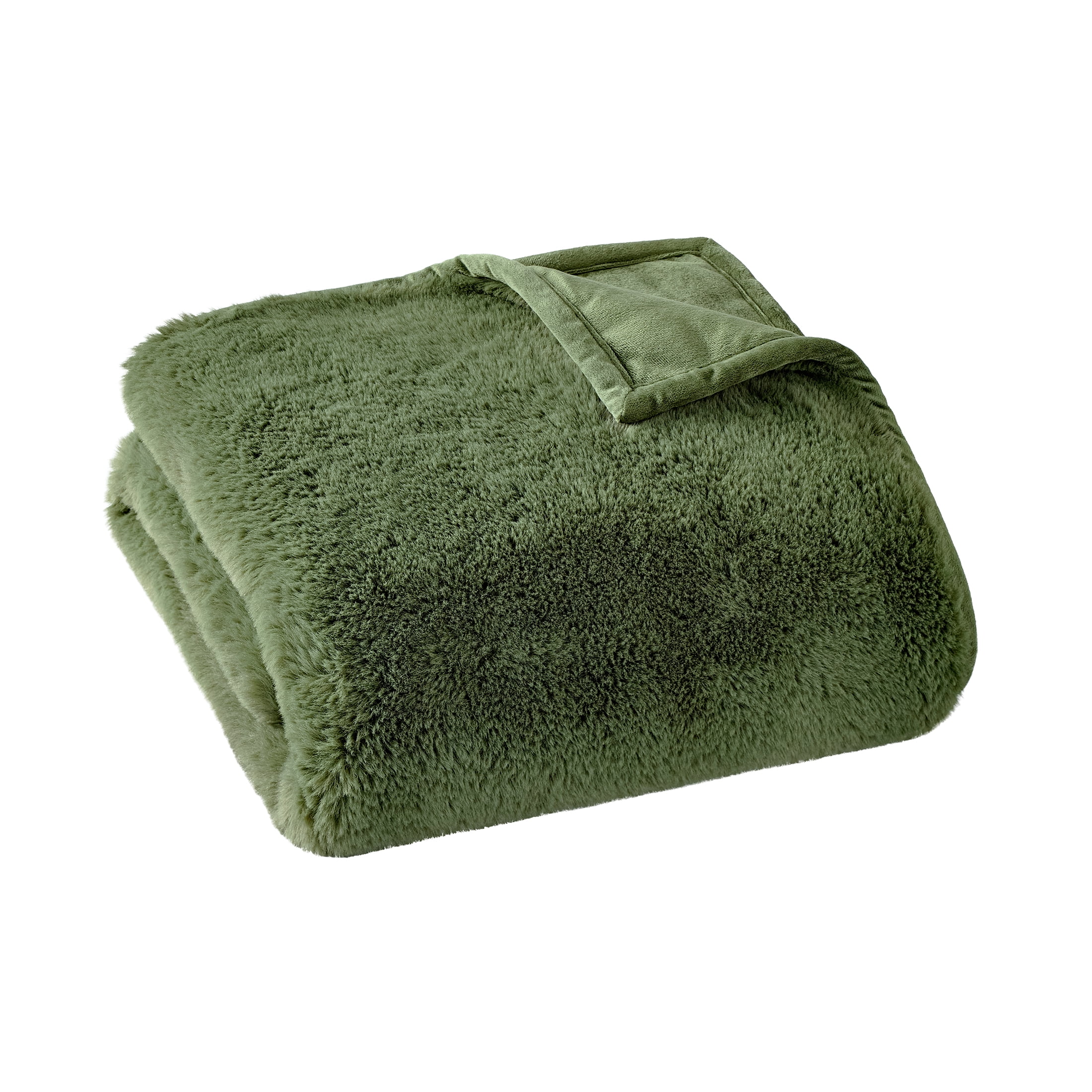 Better Homes & Gardens Cypress Tree Faux Fur Oversized Throw, 50 in x 72 in