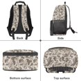 thumbnail image 5 of KUIFORTI Duck Camo Kids Bookbag Comfortable Lightweight Girls School Backpack with Multiple Organizer Pockets Side Pockets for Kids Teens Elementary Middle School, 5 of 7