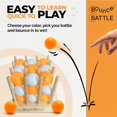 thumbnail image 2 of Set de juego Bounce Battle Wood Edition con 27 bolas para niños y adultos, 2 of 6