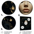 thumbnail image 3 of Designart "Stargazing in the Spirit II" Astrology Metal Wall Art Prints, 3 of 5