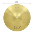 thumbnail image 4 of IRIN SC-200 Cymbal Set Brass Alloy Including 12 Inch 14 Inch & 16 Inch Crash 18 Inch Ride Cymbals with Carry Bag 10pcs Felt Washers, 4 of 7