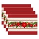 thumbnail image 2 of Manteles individuales Mantel individual navideño Mantel de mesa Navidad Decoración para el hogar Sala de estar Mantel individual Un mantel individual, 2 of 8