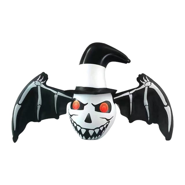 Murciélago inflable Strade Fareast Limited Decoración de Halloween PVC 114 cm x 70 cm