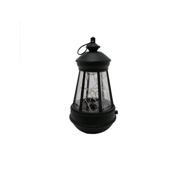 Bewildely Luz alimentada por energía solar con gancho, linterna portátil, herramienta de iluminación de camino de Patio nocturno, jardín al Type3 NO3