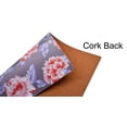 thumbnail image 4 of Cork Placemats Set of 6 for Dining Table, Table Placemats - Gray Floral - Home Decor, 4 of 7