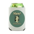 thumbnail image 1 of Men Because Women Appreciate The Simple Things in Life Funny Humor Retro Can Cooler - Drink Sleeve Hugger Collapsible Insulator - Beverage Insulated Holder, 1 of 4