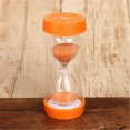 thumbnail image 2 of Graflsoa Creative Orange Fruit-Shaped Sand Timer - 45-Minute Glass Flow Decor, Eco-Friendly Plastic, Anti-Fall Design, Perfect for Kids & Home Decor, 2 of 6